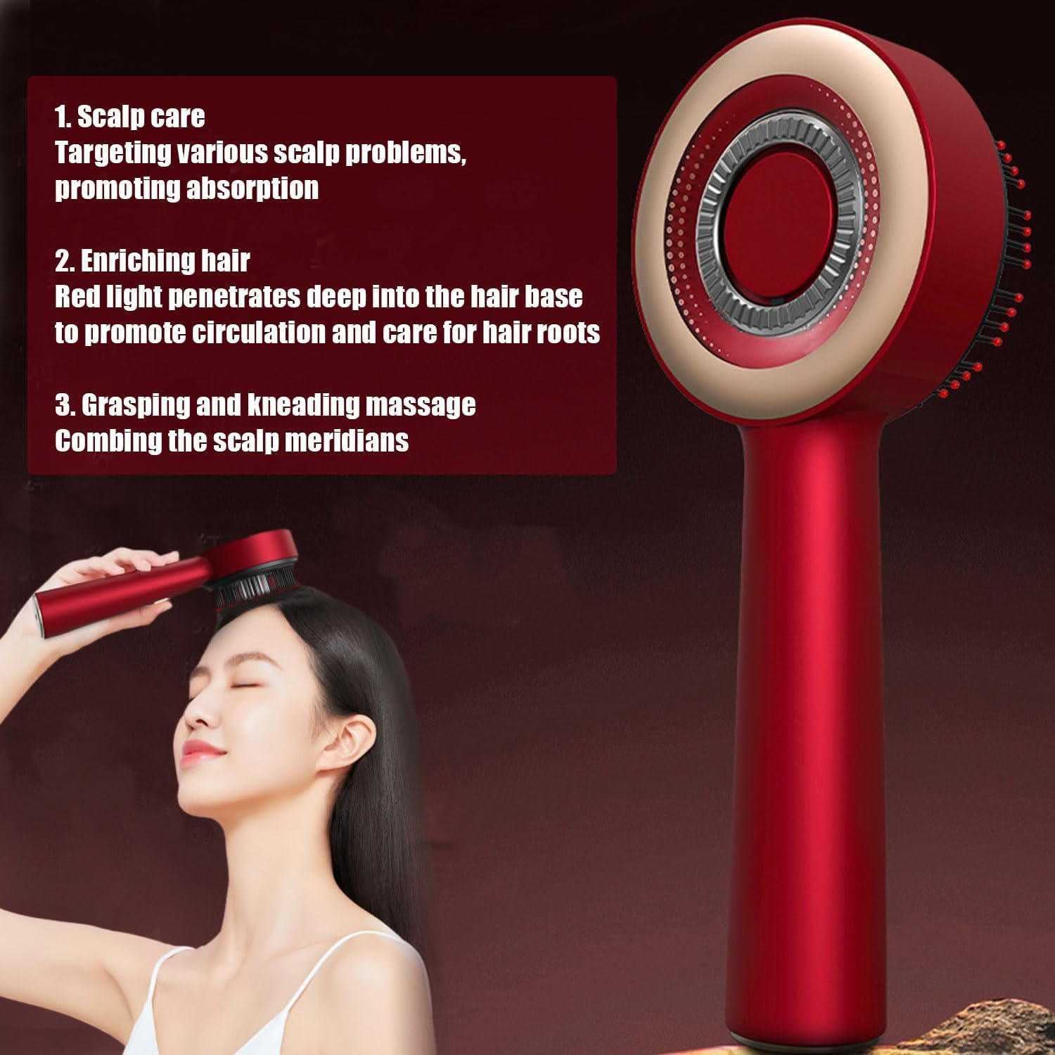 Masajeador de cabello