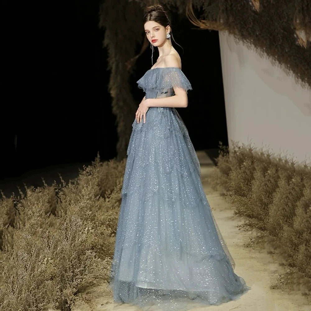 Elegante y lujoso vestido