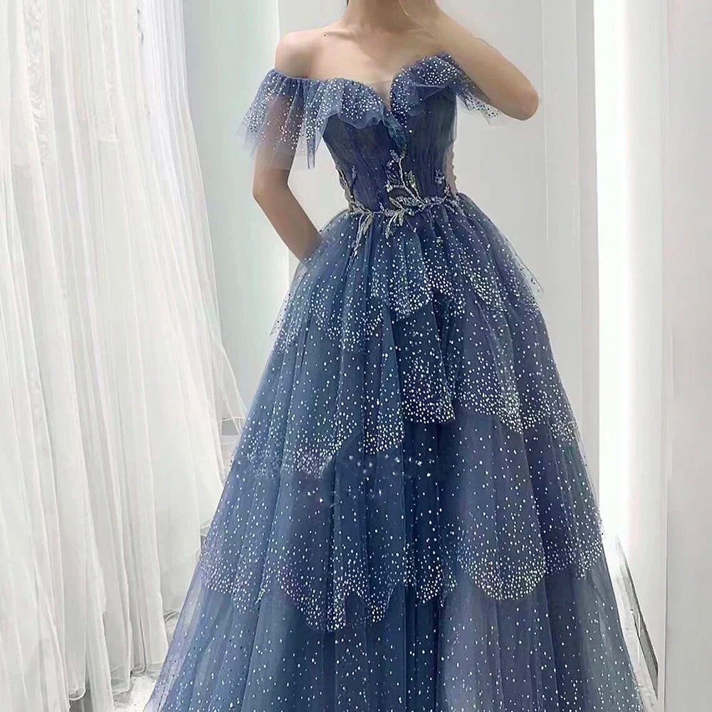 Elegante y lujoso vestido