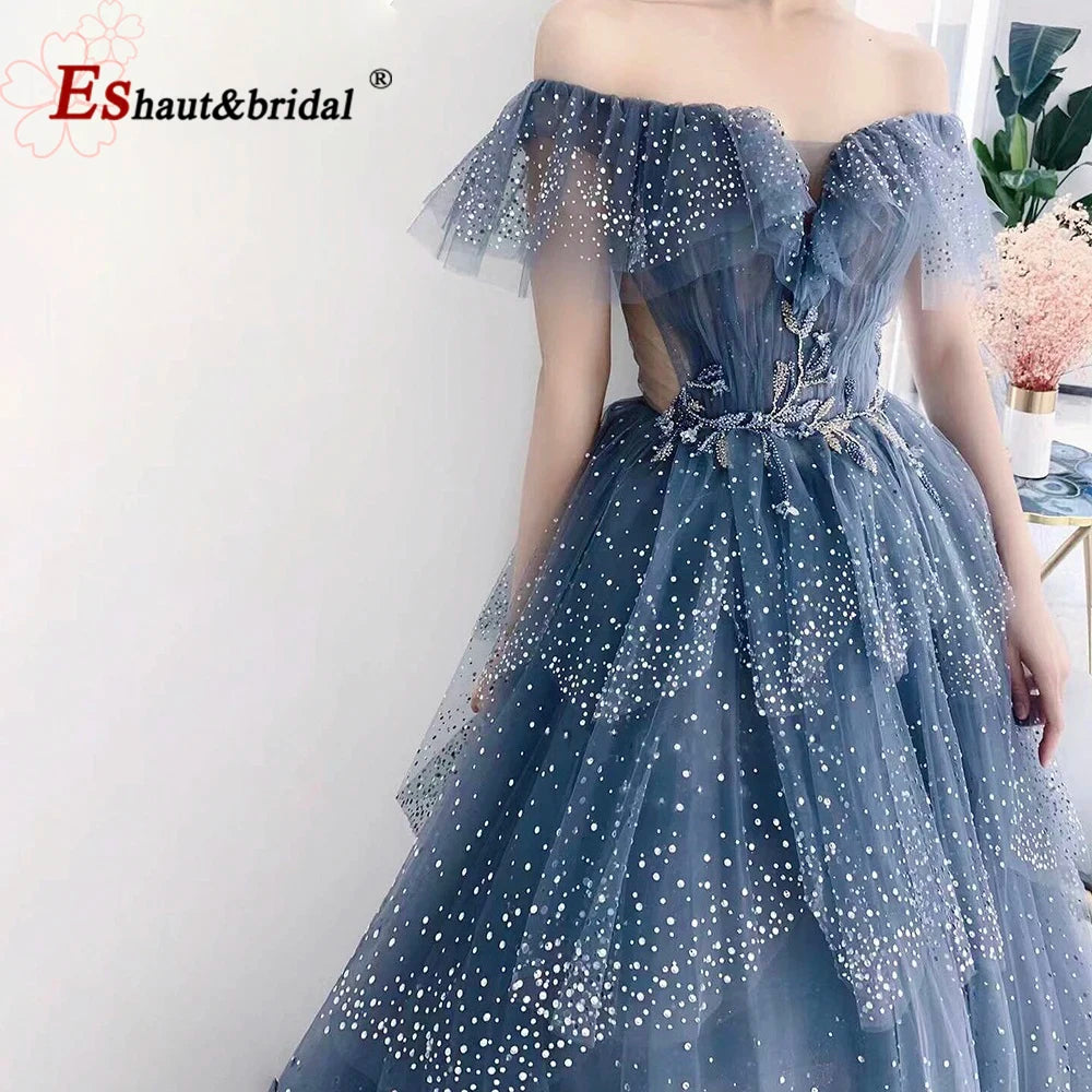 Elegante y lujoso vestido