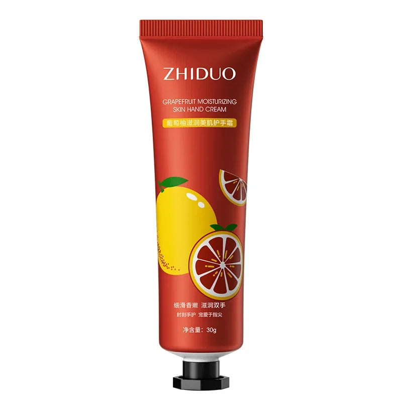 Crema hidratante con aroma frutales unisex.