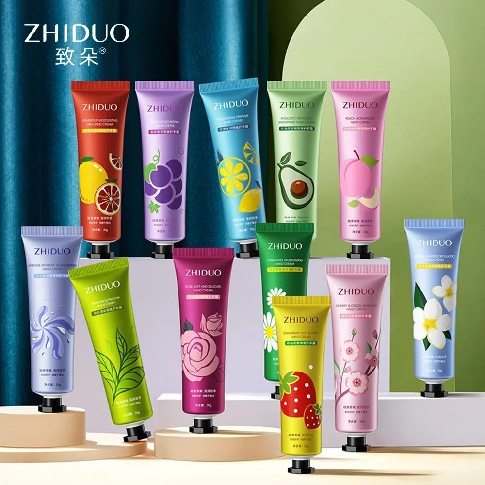 Crema hidratante con aroma frutales unisex.