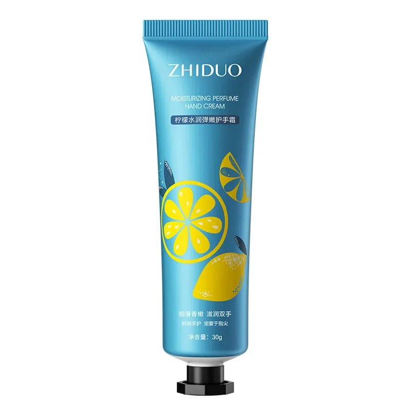Crema hidratante con aroma frutales unisex.