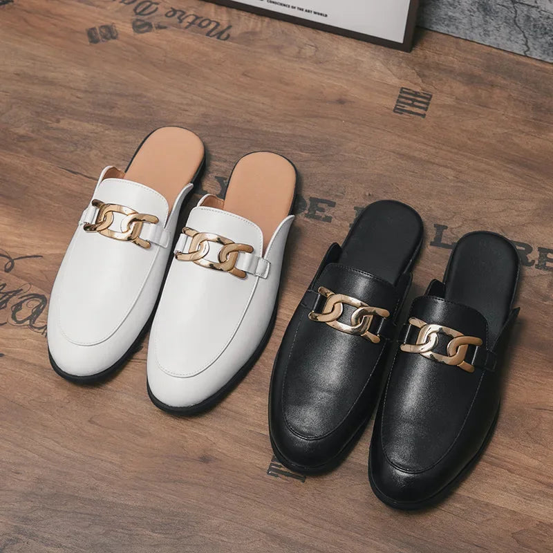 Zapatos Casual con Hebilla de Caballo