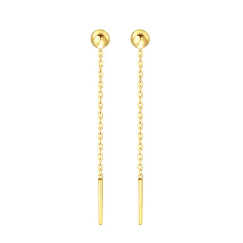 Pendientes  de oro de 18 quilates