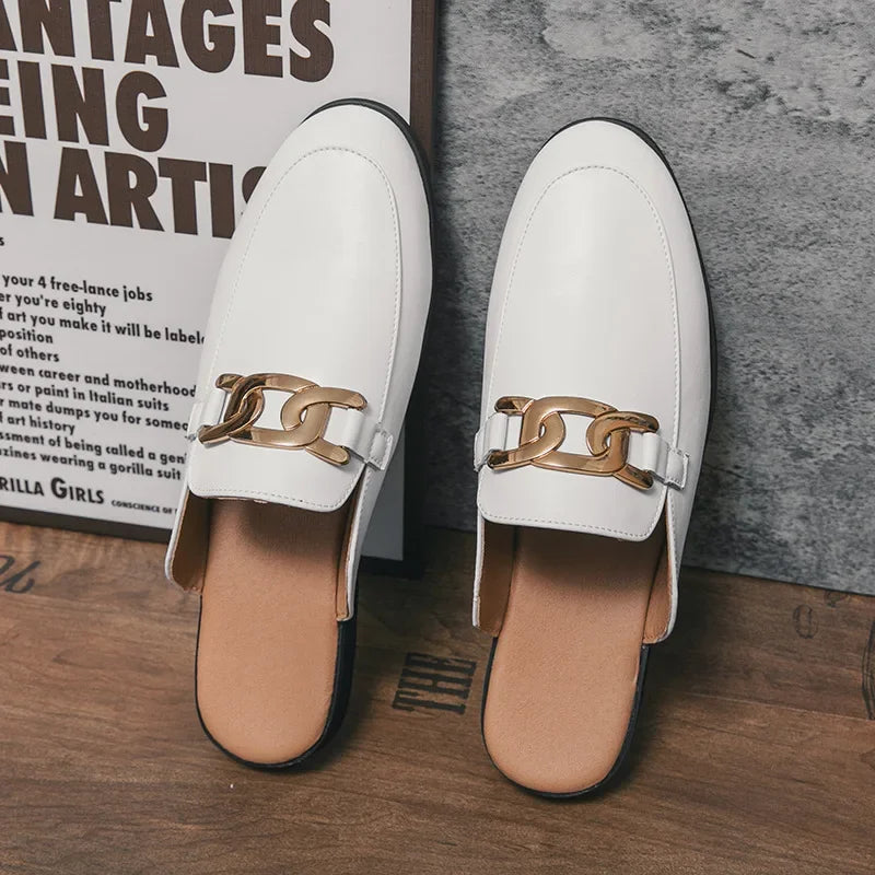 Zapatos Casual con Hebilla de Caballo