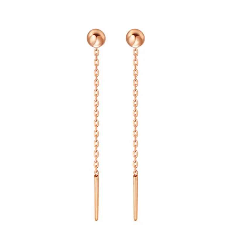 Pendientes  de oro de 18 quilates