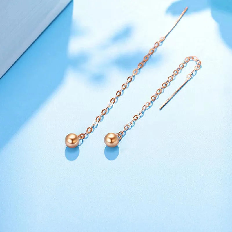 Pendientes  de oro de 18 quilates