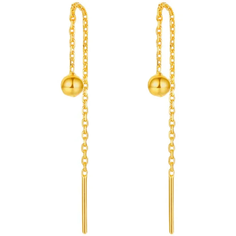 Pendientes  de oro de 18 quilates