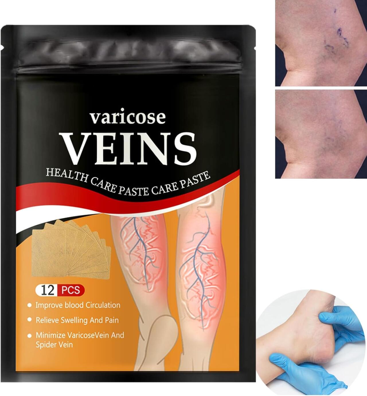 Parches Para El Cuidado De Las Venas 36 unidades