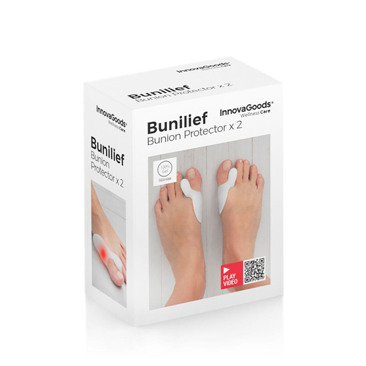 Corrector Protector de Silicona para Juanetes 2 Unidades